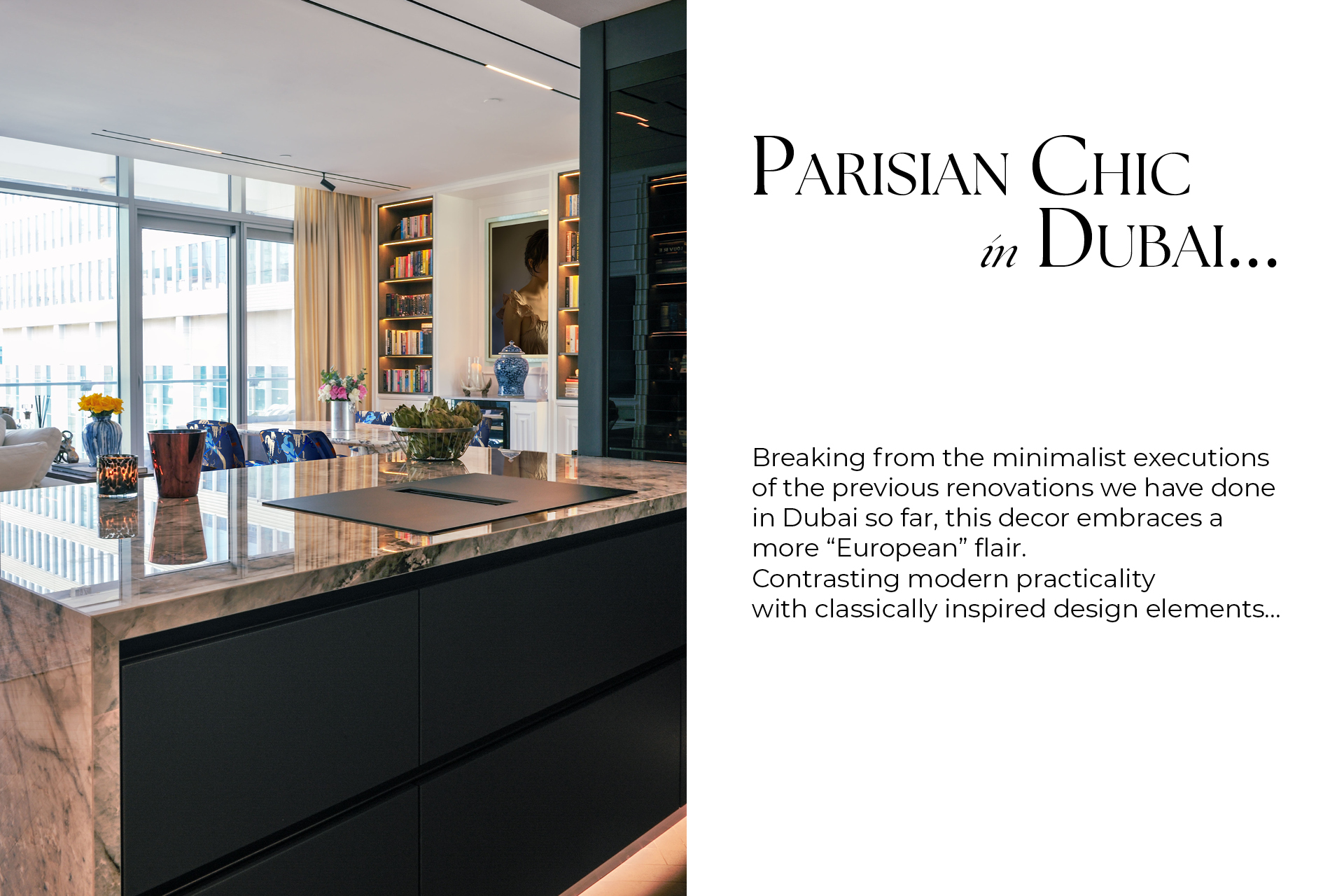 Parisian chic in Dubai