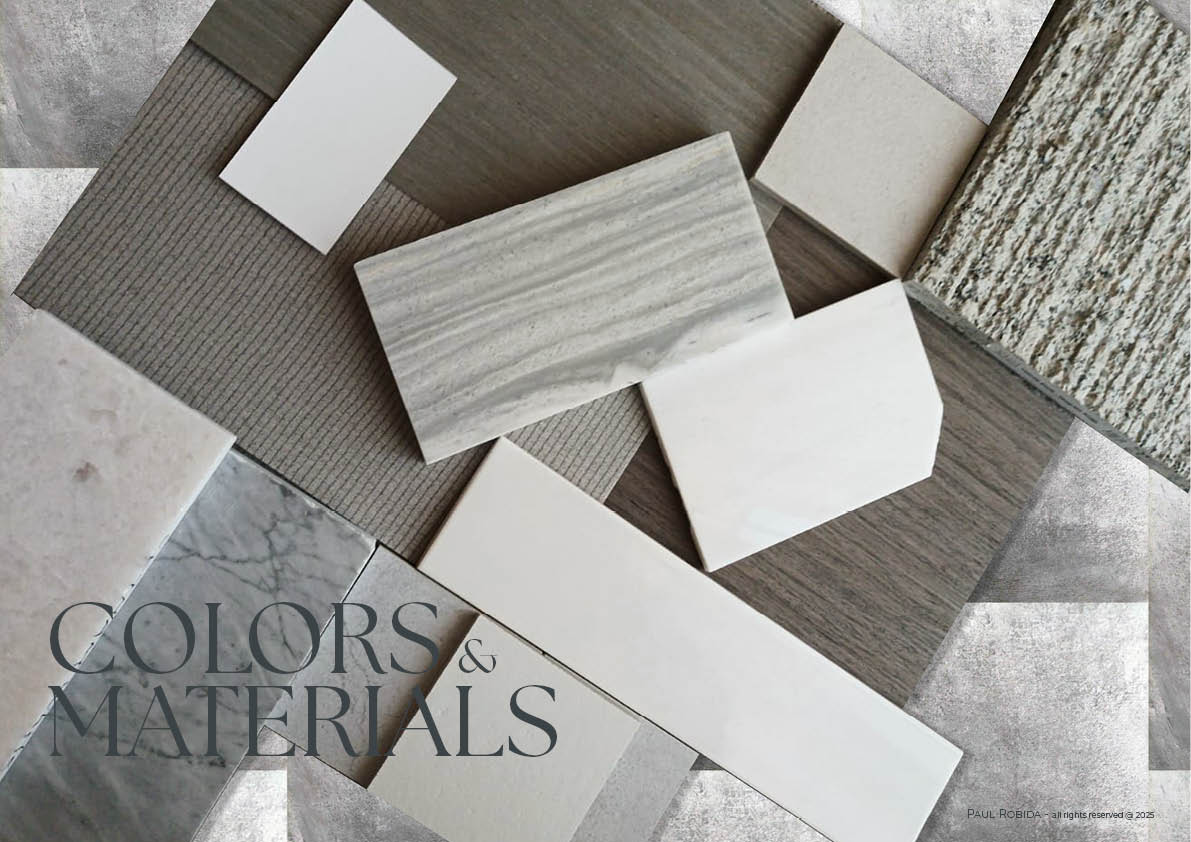 Color and material selection